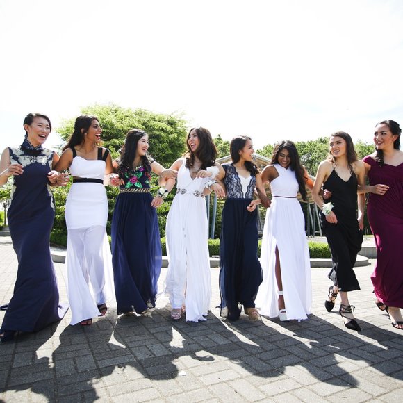 Fame and Partners 2 Piece White Prom/Wedding Dress - Picture 2 of 5